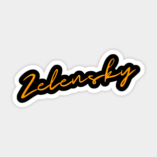 Zelensky Sticker